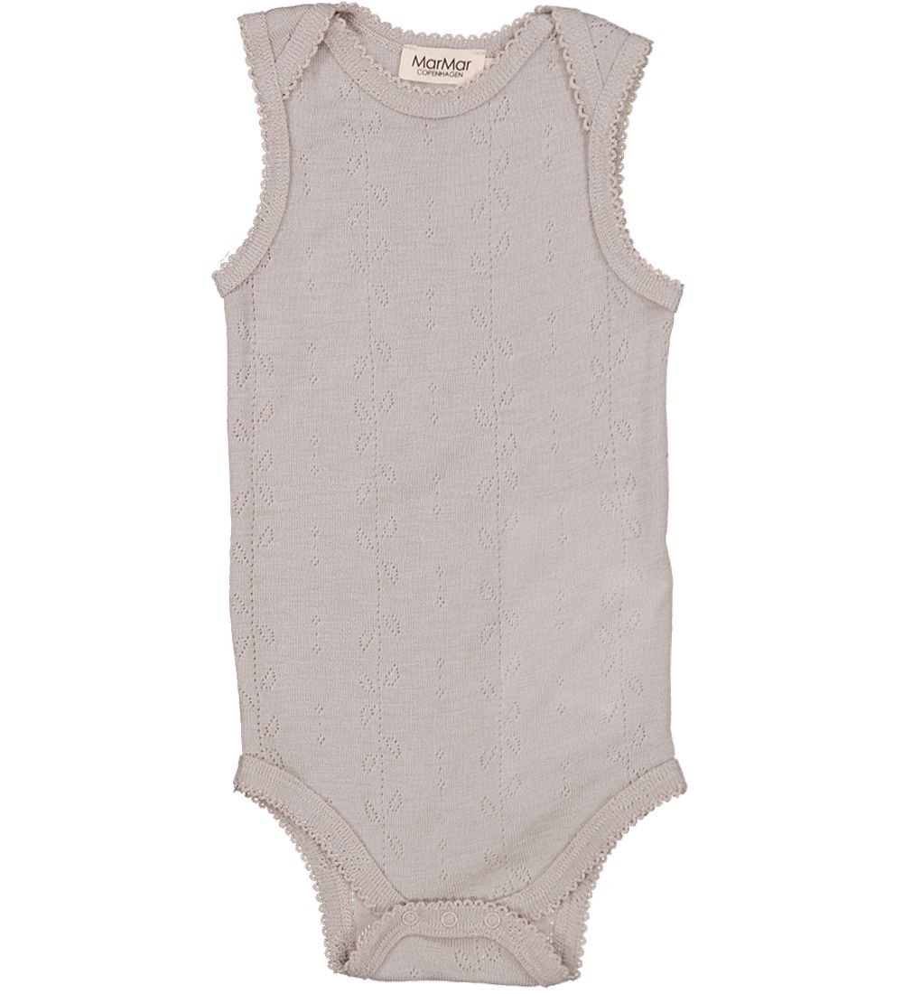 MarMar Body ohne Ärmel - Wolle - Pointelle - Bini - Soft Dove - MarMar - 56 - Body ärmellos MarMar Body ohne Ärmel - Wolle - Pointelle - Bini - Soft Dove - MarMar - 56 - Body ärmellos von MarMar