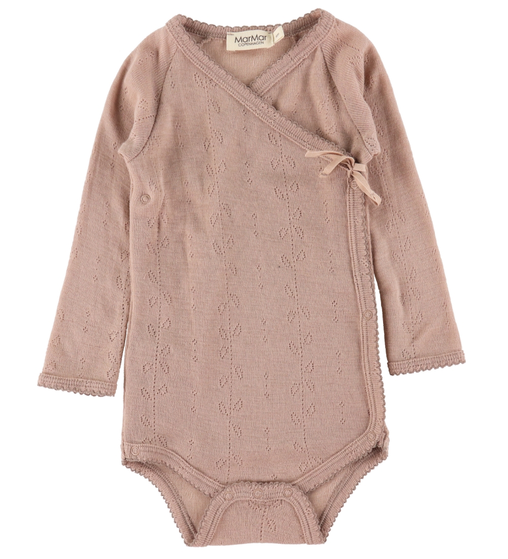 MarMar Wickelbody l/ä - Belita - Wolle - Verbrannt Rose - MarMar - 44 - Body L/Ä MarMar Wickelbody l/ä - Belita - Wolle - Verbrannt Rose - MarMar - 44 - Body L/Ä von MarMar