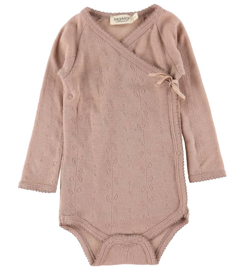MarMar Wickelbody l/ä - Belita - Wolle - Verbrannt Rose - MarMar - 44 - Body L/Ä MarMar Wickelbody l/ä - Belita - Wolle - Verbrannt Rose - MarMar - 44 - Body L/Ä von MarMar