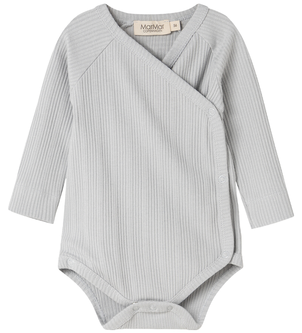 MarMar Wickelbody l/ä - Modal/Rib - Belito - Blue Haze - MarMar - 68 - Body L/Ä MarMar Wickelbody l/ä - Modal/Rib - Belito - Blue Haze - MarMar - 68 - Body L/Ä von MarMar