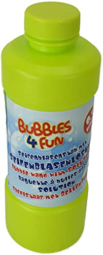 Bubbles 4 Fun Seifenblasenlösung Flüssigkeit Kinder Spaß für Draußen Outdoor, Farbe:gelb von Marabella