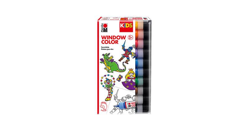 KIDS Window Color, 10 x 25 ml von Marabu