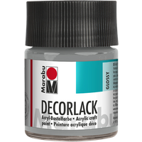 Marabu 113005782 Marabu Decorlack Acryl Metallic-Silber 782, 50 ml von Marabu