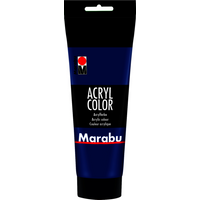 Marabu 120125053 Marabu Acryl Color 053, 225 ml, dunkelblau von Marabu