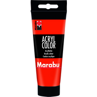 Marabu 120150006 Marabu-AcrylColor 006, 100 ml, zinnoberrot von Marabu