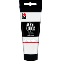 Marabu 120150070 Marabu-AcrylColor 070, 100 ml, weiss von Marabu