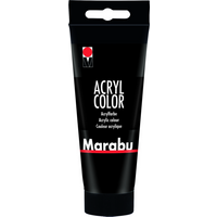 Marabu 120150073 Marabu-AcrylColor 073, 100 ml, schwarz von Marabu