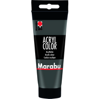 Marabu 120150079 Marabu-AcrylColor 079, 100 ml, dunkelgrau von Marabu