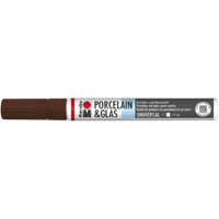 Marabu 12331295 Marabu Porcelain & Glas Painter Kakao 295, 1-2 mm von Marabu
