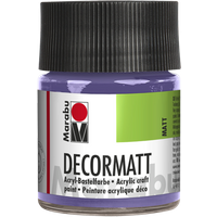 Marabu 140105007 Marabu Decormatt Acryl Lavendel 007, 50 ml von Marabu