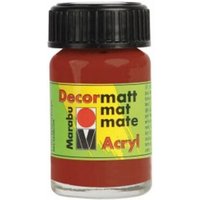 Marabu 140105008 Marabu-Decormatt terracotta 008, 50 ml von Marabu