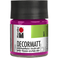 Marabu 140105014 Marabu Decormatt Acryl Magenta 014, 50 ml von Marabu