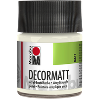 Marabu 140105070 Marabu Decormatt Acryl Weiß 070, 50 ml Marabu 140105070 Marabu Decormatt Acryl Weiß 070, 50 ml von Marabu