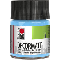 Marabu 140105090 Marabu Decormatt Acryl Hellblau 090, 50 ml von Marabu