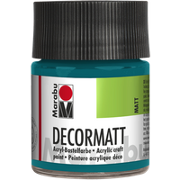 Marabu 140105290 Marabu Decormatt Acryl Türkis 290, 50 ml von Marabu