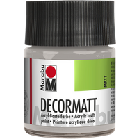 Marabu 140105782 Marabu Decormatt Acryl Metallic-Silber 782, 50 ml Marabu 140105782 Marabu Decormatt Acryl Metallic-Silber 782, 50 ml von Marabu