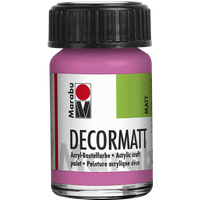 Marabu 140139033 Marabu Decormatt Acryl Pink 033, 15 ml Marabu 140139033 Marabu Decormatt Acryl Pink 033, 15 ml von Marabu