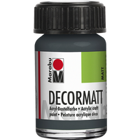 Marabu 140139079 Marabu-Decormatt 079, 15 ml, dunkelgrau Marabu 140139079 Marabu-Decormatt 079, 15 ml, dunkelgrau von Marabu