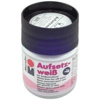 Marabu 178005071 Marabu-Silk Aufsetzweiß, 50 ml von Marabu