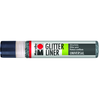 Marabu 180309579 Marabu Glitter-Liner Glitter-Graphit 579, 25 ml von Marabu