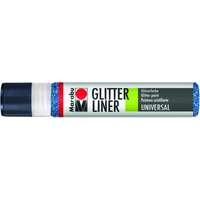 Marabu 180309594 Marabu Glitter-Liner Glitter-Saphir 594, 25 ml von Marabu