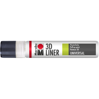 Marabu 180309670 Marabu 3D-Liner 3D-Weiß 670, 25 ml von Marabu