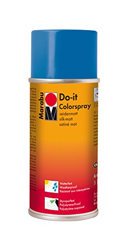 Marabu-do it Spraydose 150ml, Mittelblau von Marabu