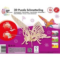 Marabu 46000011 mara 3D Puzzle Schmetterling FSC 100% Marabu 46000011 mara 3D Puzzle Schmetterling FSC 100% von Marabu