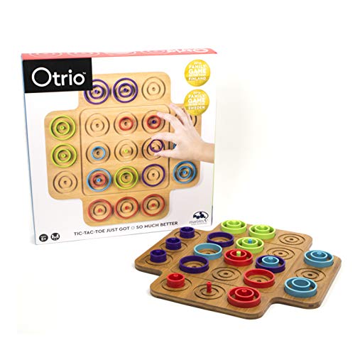 Spin Master Games Otrio - Taktikspiel mit hochwertigem Holz-Spielmaterial (inkl. deutscher Anleitung) von Marbles
