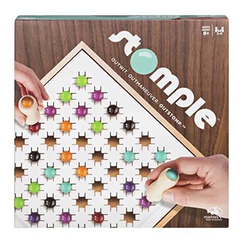 Stomple Game by Marbles Brain Workshop, Fun Strategy Game for Kids Aged 8 & Up von Marbles