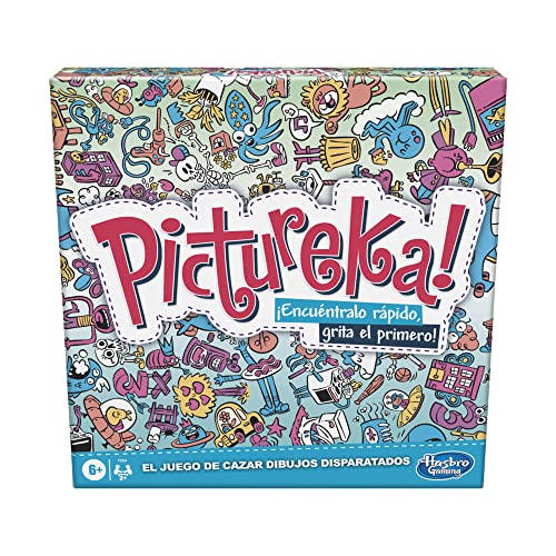 Hasbro Gaming Pictureka! - Cartoon-Spiel - Brettspiel für Kinder - Lustiges Familienspiel - Brettspiel für mehr als 6 Jahre von Hasbro