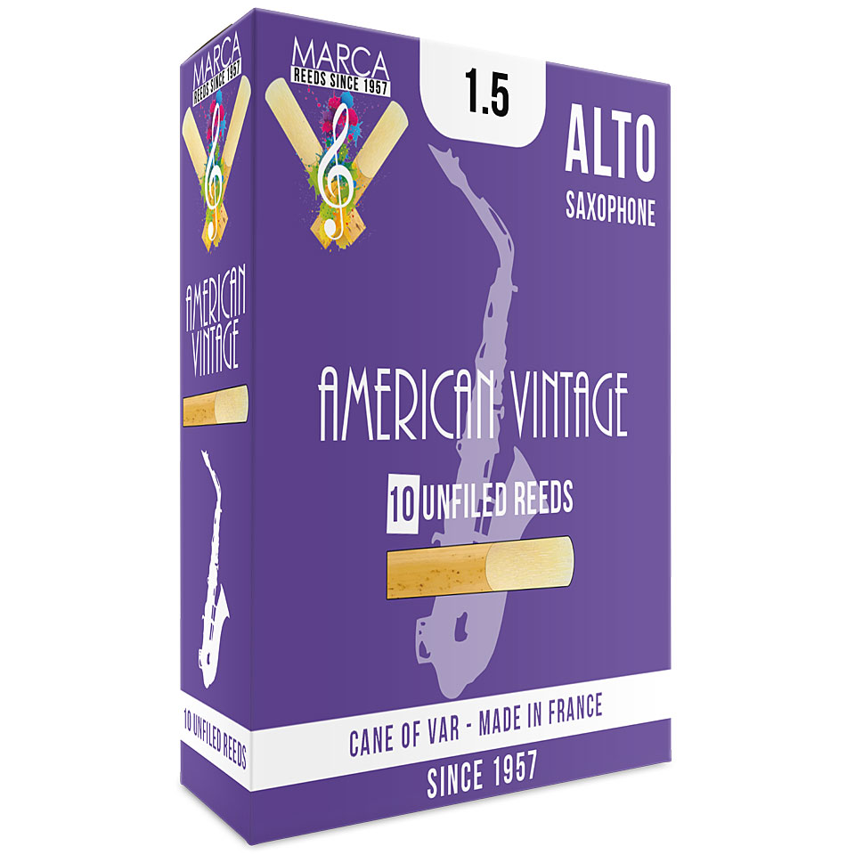 Marca American Vintage Alto Sax 1.5 Blätter Marca American Vintage Alto Sax 1.5 Blätter von Marca