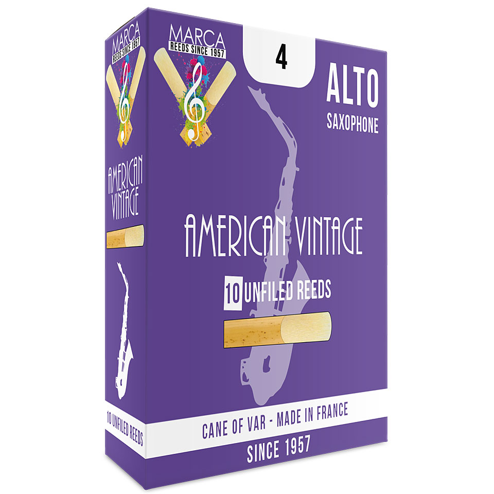 Marca American Vintage Alto Sax 4.0 Blätter Marca American Vintage Alto Sax 4.0 Blätter von Marca