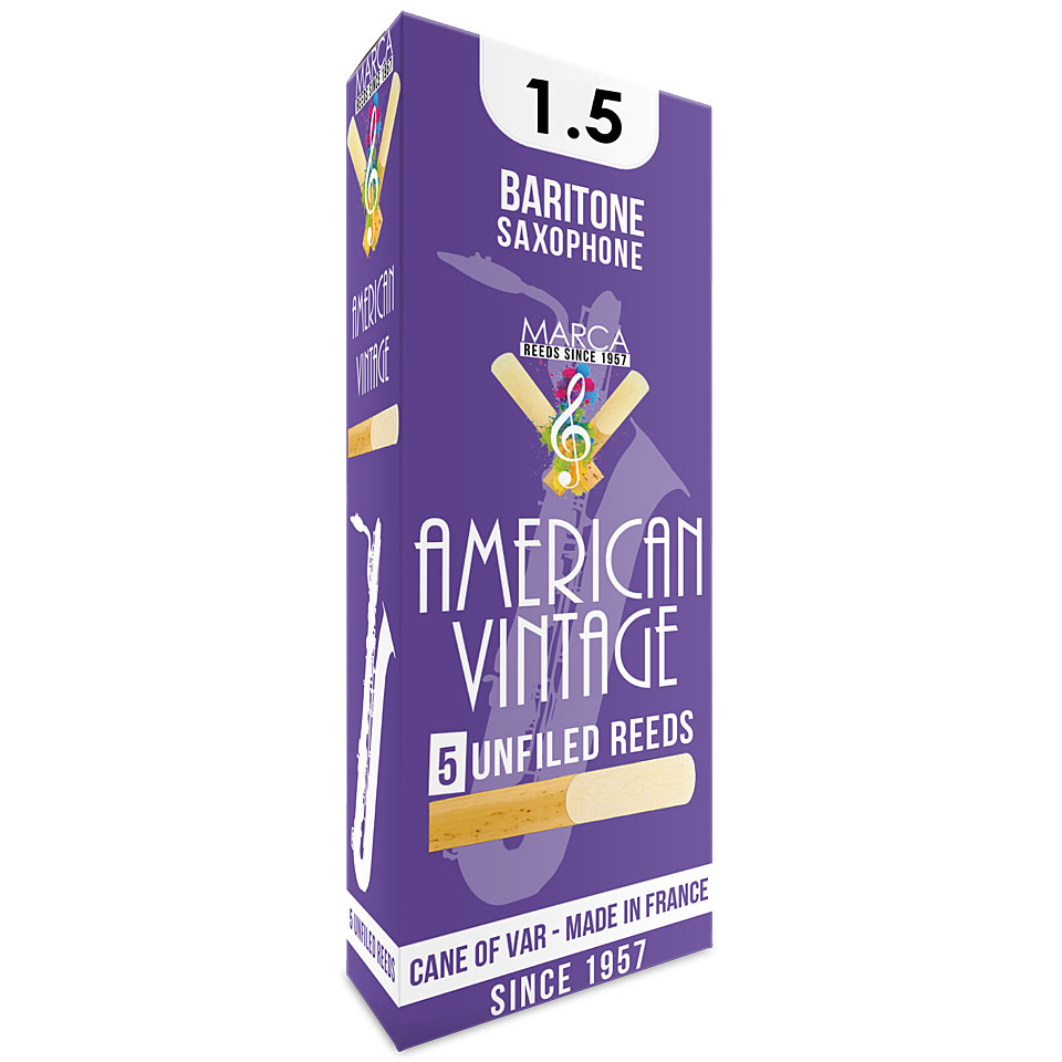 Marca American Vintage Baritone Sax 1.5 Blätter Marca American Vintage Baritone Sax 1.5 Blätter von Marca