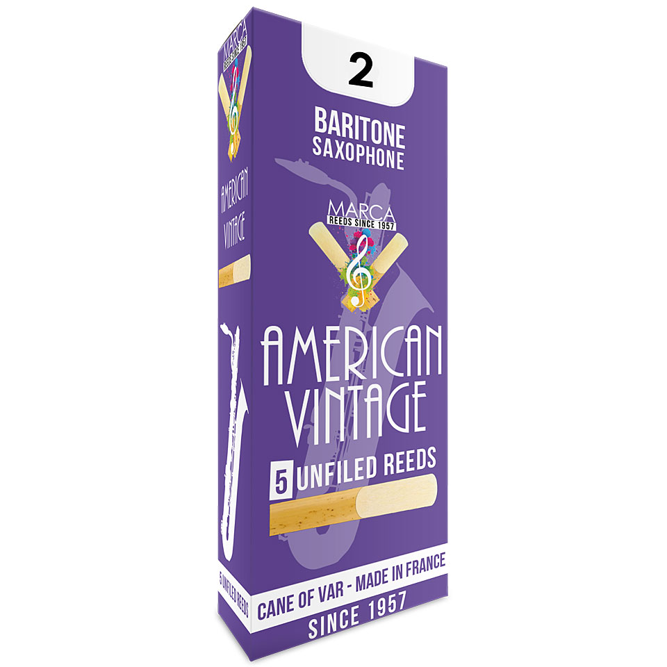 Marca American Vintage Baritone Sax 2.0 Blätter Marca American Vintage Baritone Sax 2.0 Blätter von Marca