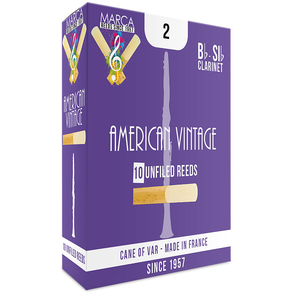 Marca American Vintage Bb-Clarinet 2.0 Blätter von Marca