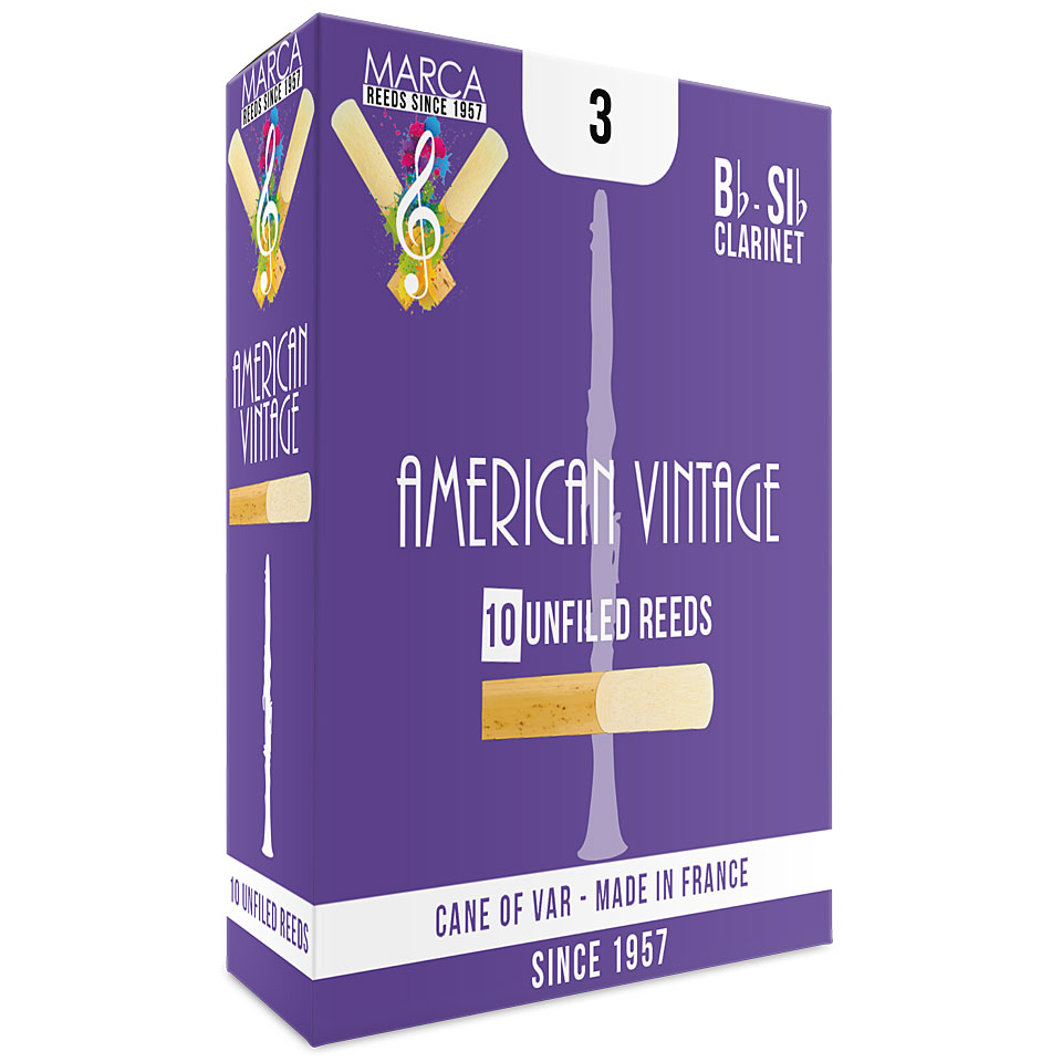 Marca American Vintage Bb-Clarinet 3.0 Blätter von Marca