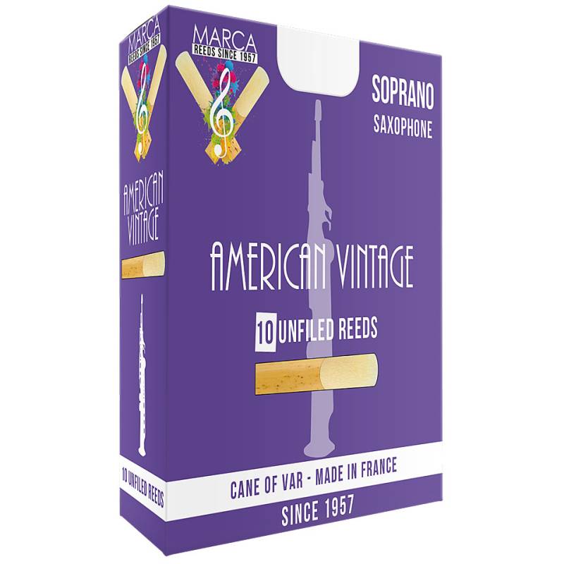 Marca American Vintage Soprano Sax 3.5 Blätter von Marca