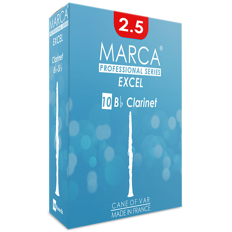 Marca Excel Bb-Clarinet 2.5 Blätter von Marca