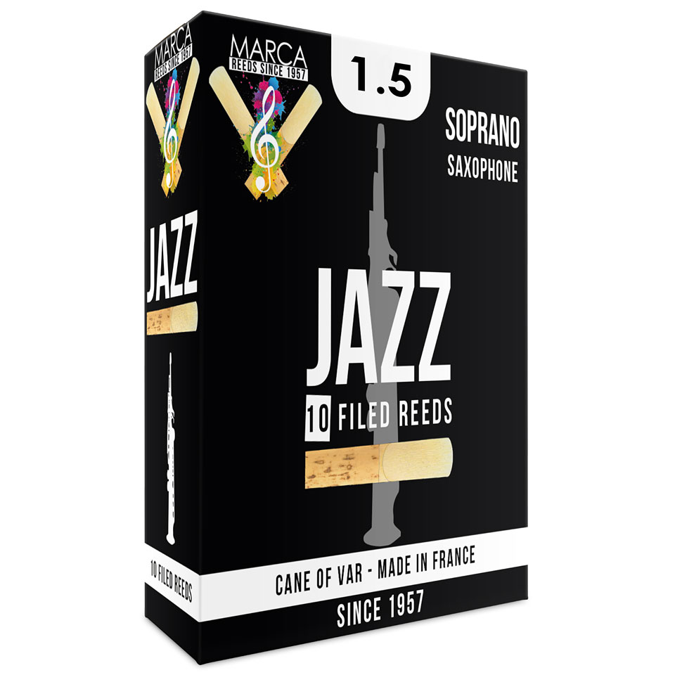 Marca Jazz Filed Soprano Sax 1.5 Blätter von Marca