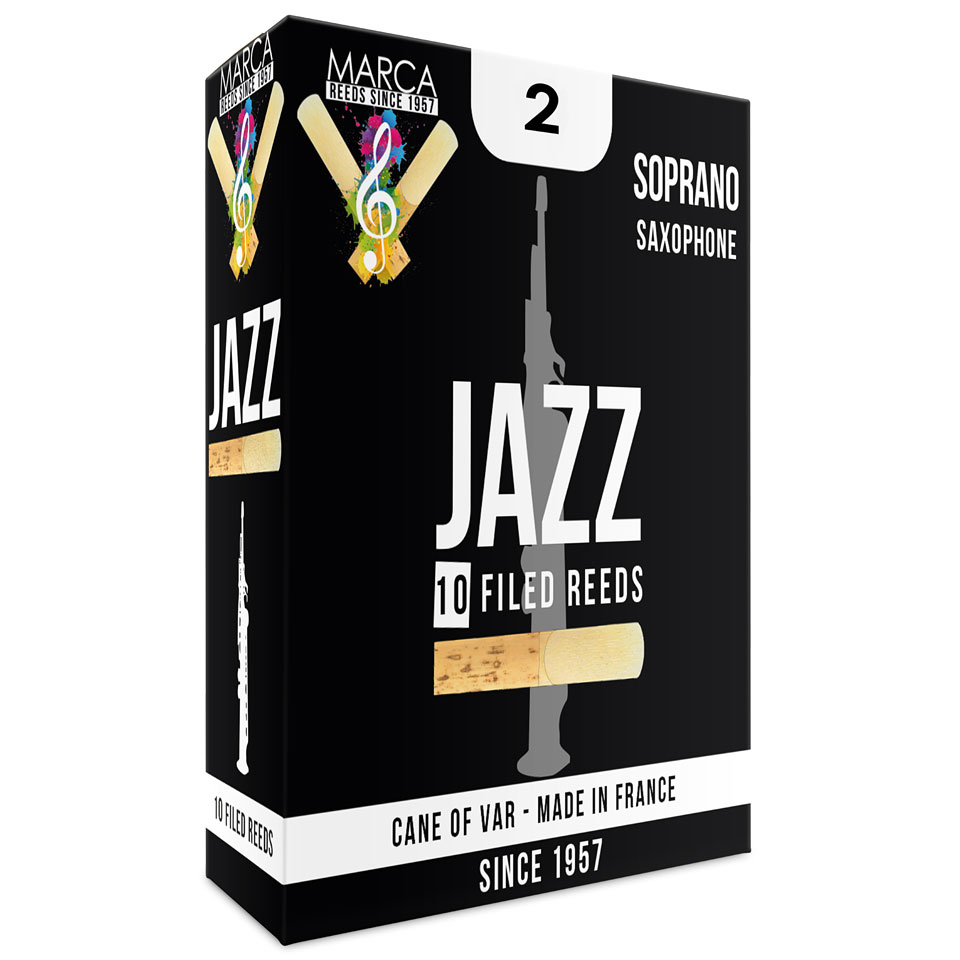 Marca Jazz Filed Soprano Sax 2.0 Blätter von Marca