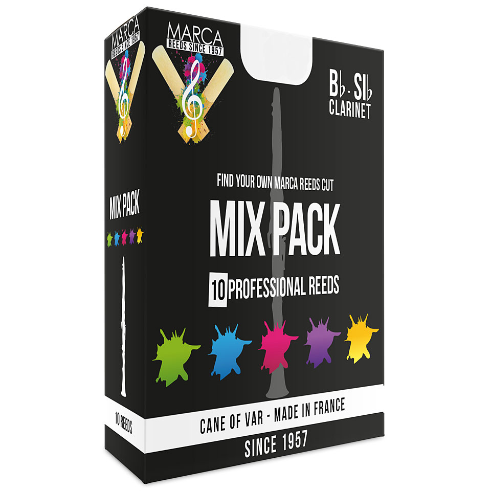 Marca Mix Pack Bb-Clarinet 2.0 Blätter Marca Mix Pack Bb-Clarinet 2.0 Blätter von Marca
