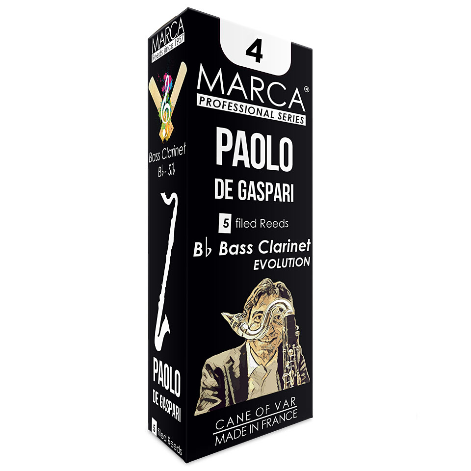 Marca Paolo de Gaspari Boehm Bass Clarinet 4.0 Blätter Marca Paolo de Gaspari Boehm Bass Clarinet 4.0 Blätter von Marca