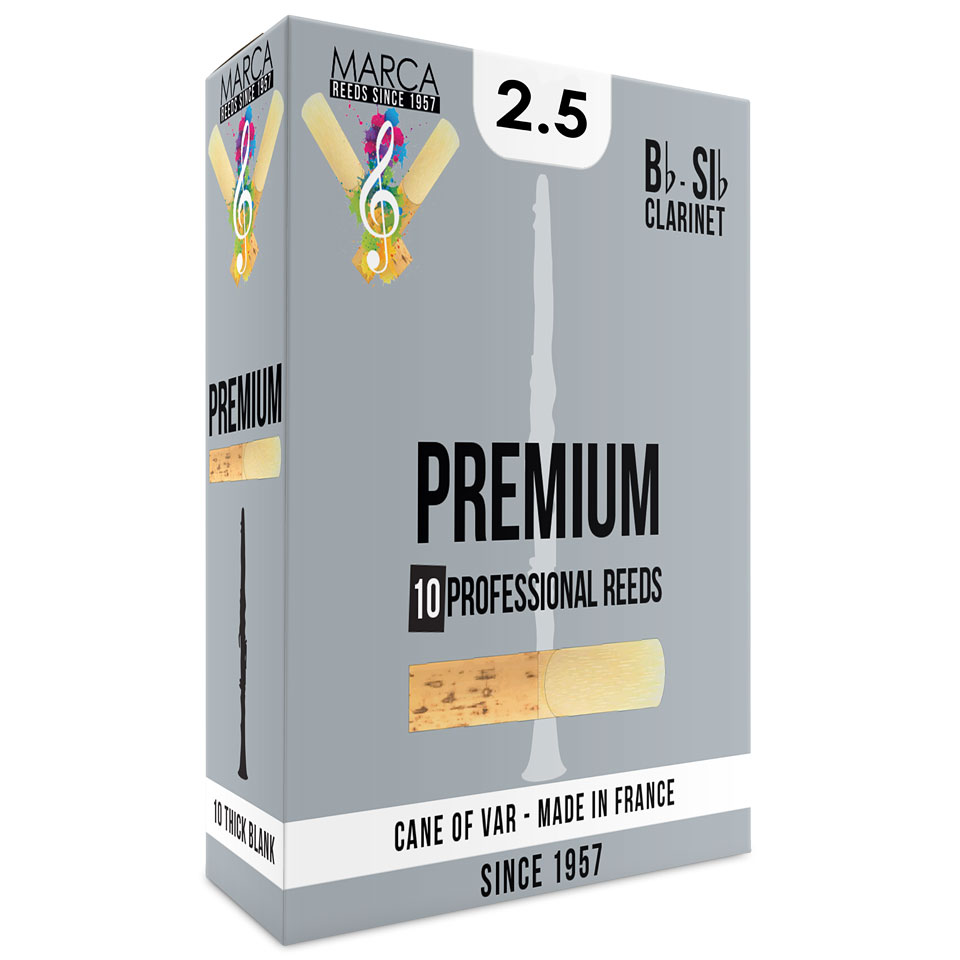 Marca Premium Bb-Clarinet 2.5 Blätter von Marca