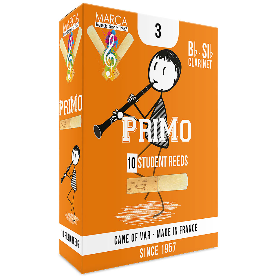 Marca Primo Bb-Clarinet 3.0 Blätter Marca Primo Bb-Clarinet 3.0 Blätter von Marca