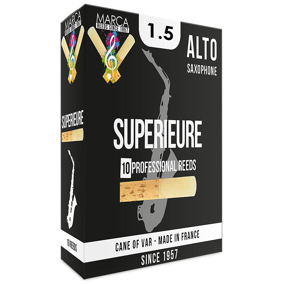 Marca Superieure Alto Sax 1.5 Blätter von Marca