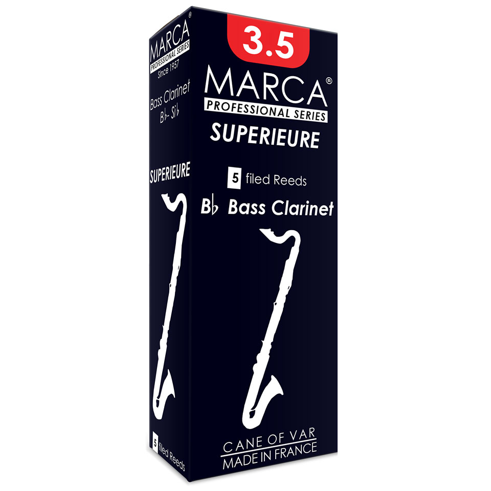 Marca Superieure Boehm Bass Clarinet 3.5 Blätter von Marca