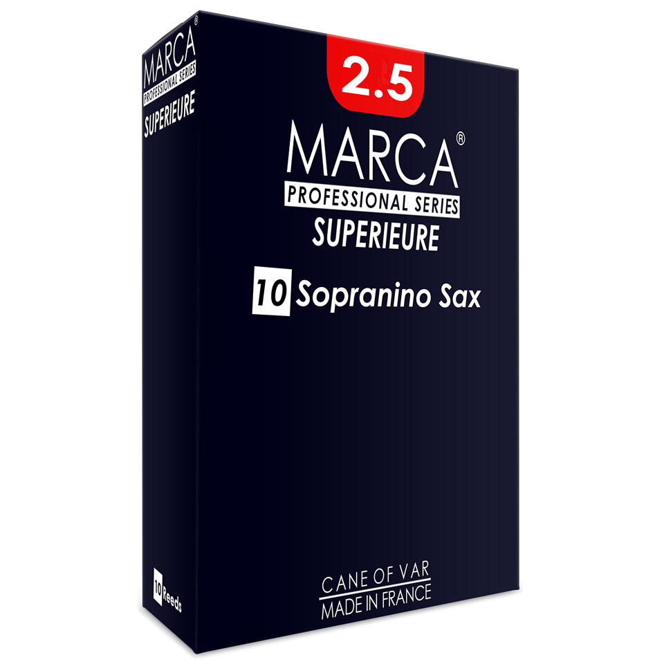 Marca Superieure Sopranino Sax 2.5 Blätter von Marca