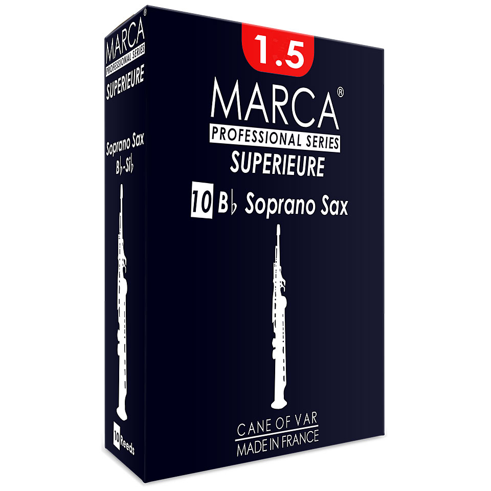 Marca Superieure Soprano Sax 1.5 Blätter von Marca