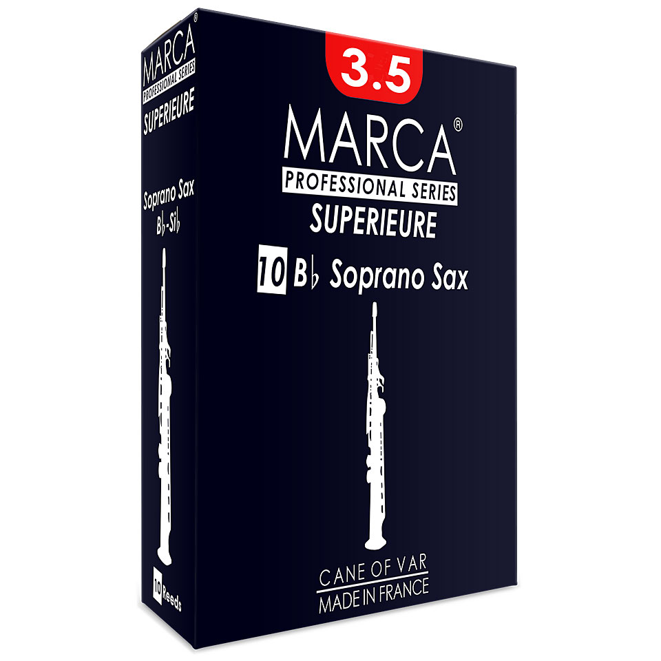 Marca Superieure Soprano Sax 3.5 Blätter von Marca